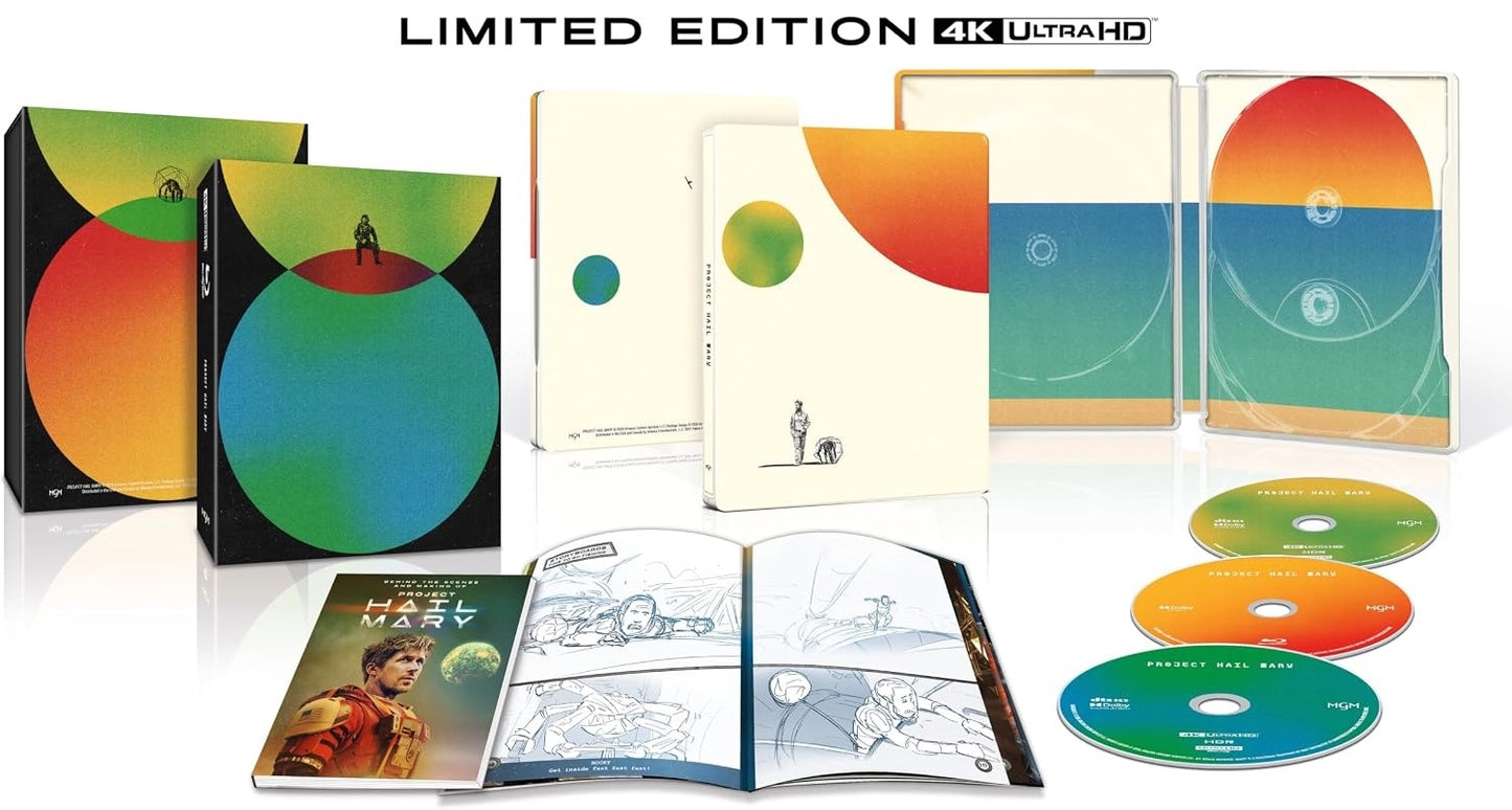 [Pre-Order] Project Hail Mary 4K SteelBook (UK)