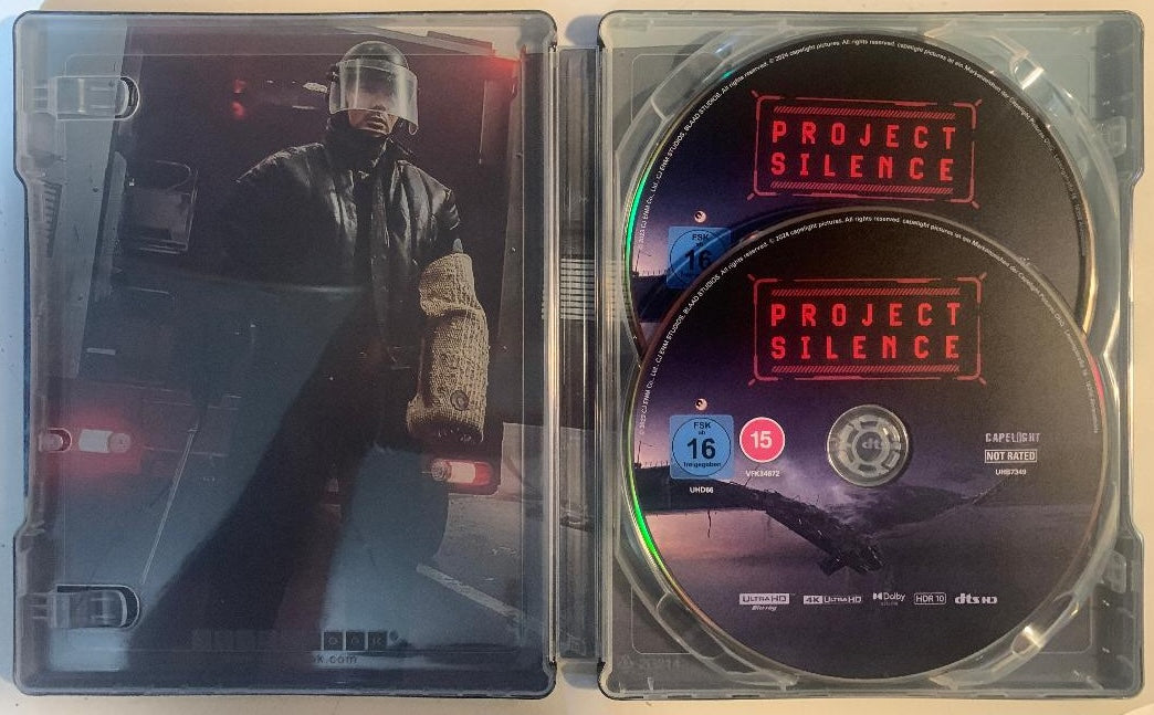 Project Silence 4K SteelBook
