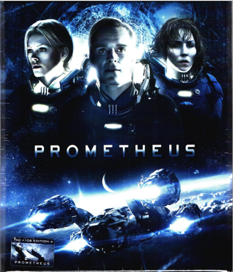 Prometheus 3D XL 1-Click SteelBook Maniacs Box Set (FAC #103)(Czech)