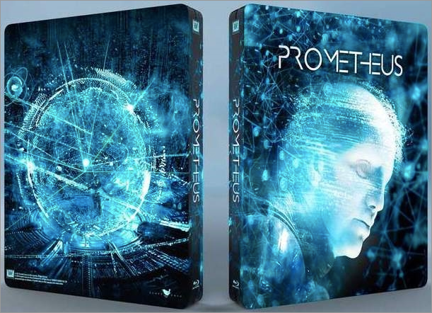 Prometheus 3D & 4K XL Full Slip SteelBook: Glow in the Dark Edition (FAC #103)(Czech)