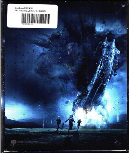 Prometheus 3D & 4K 1-Click SteelBook Maniacs Box Set (FAC#103)(Czech)(EMPTY)(Slip Box)