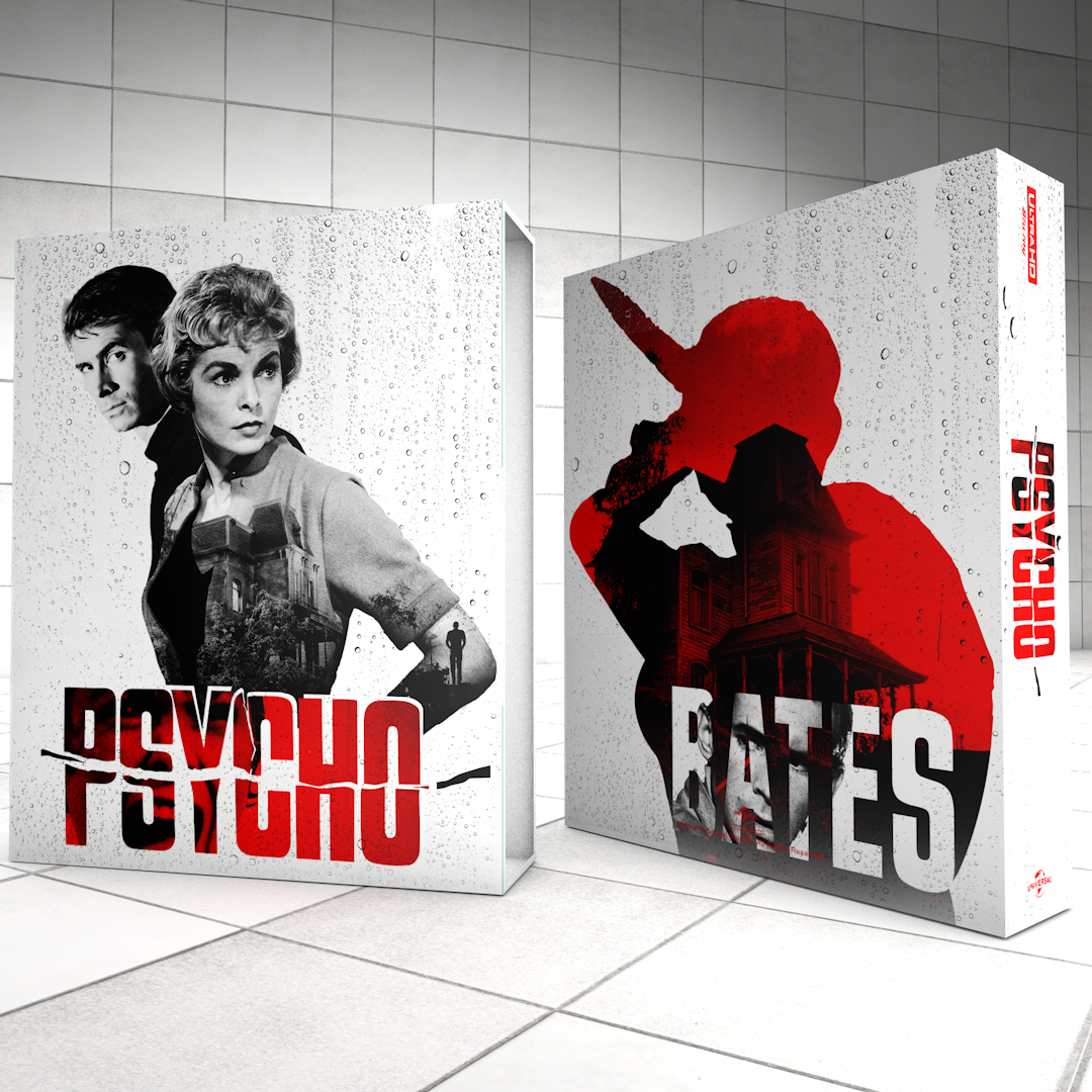 Psycho 4K XL Full Slip SteelBook w/ Poster (1960)(BP#005)(UK)