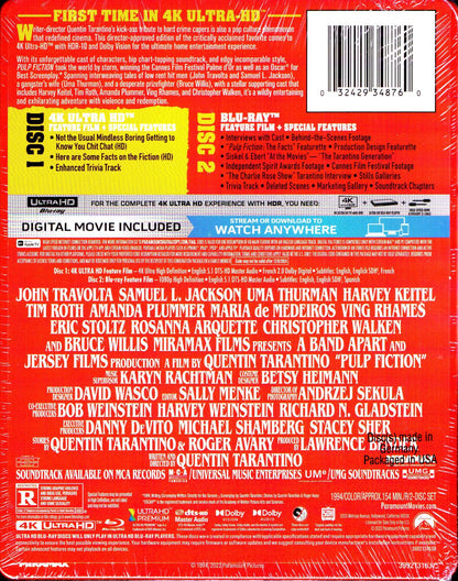 Pulp Fiction (Blu-ray + Digital)