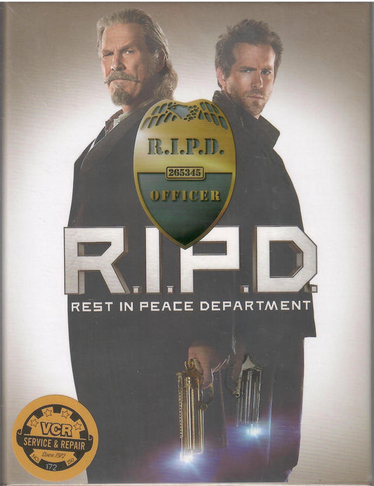 R.I.P.D. 4K XL Full Slip SteelBook (2013)(OAB #46)(China)