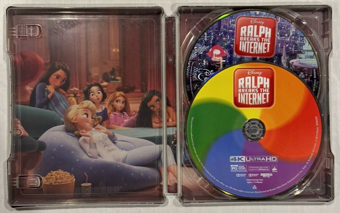 Ralph Breaks the Internet 4K SteelBook (Exclusive)