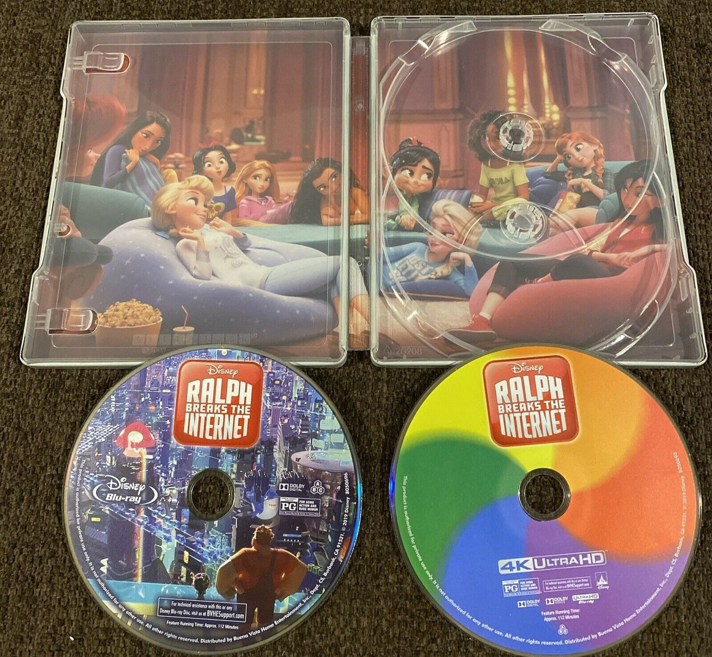 Ralph Breaks the Internet 4K SteelBook (Exclusive)