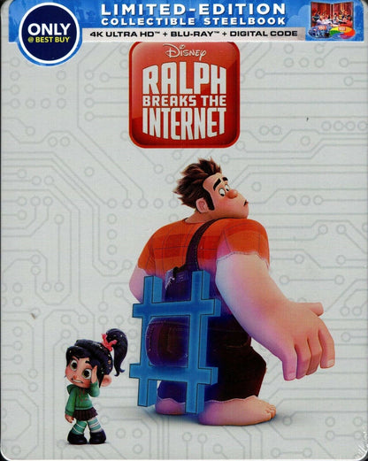 Ralph Breaks the Internet 4K SteelBook (Exclusive)