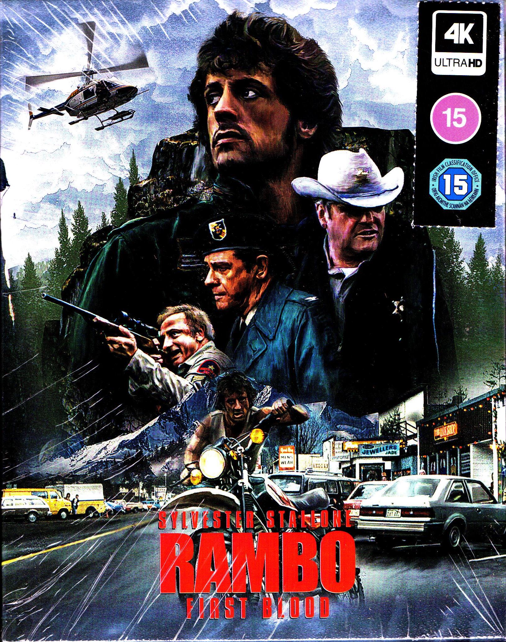 Rambo: First Blood 4K XL Full Slip SteelBook (UK) – Blurays For Everyone