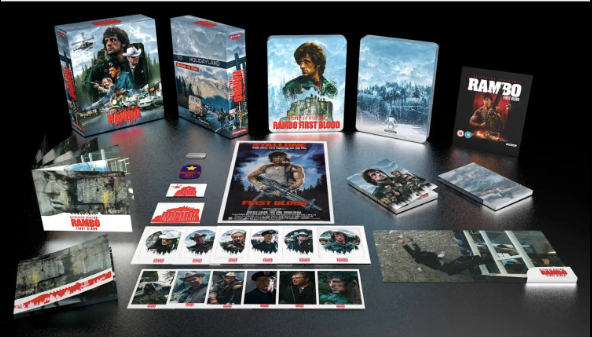 Rambo: First Blood 4K XL Full Slip SteelBook (UK)