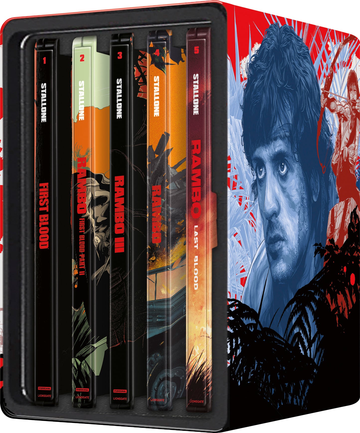 Rambo 4K: The Complete SteelBook Collection (Exclusive)