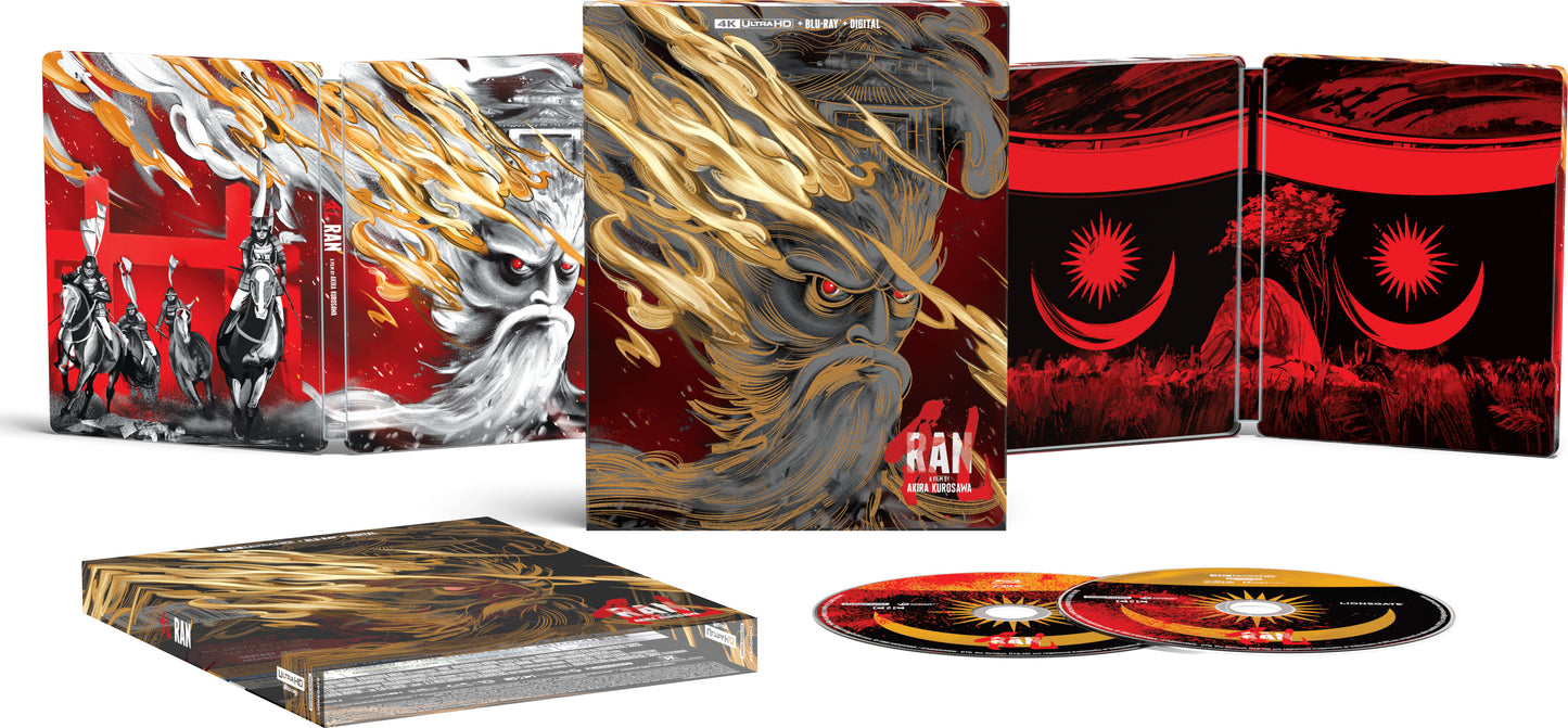 Ran 4K SteelBook (1985)(Exclusive)