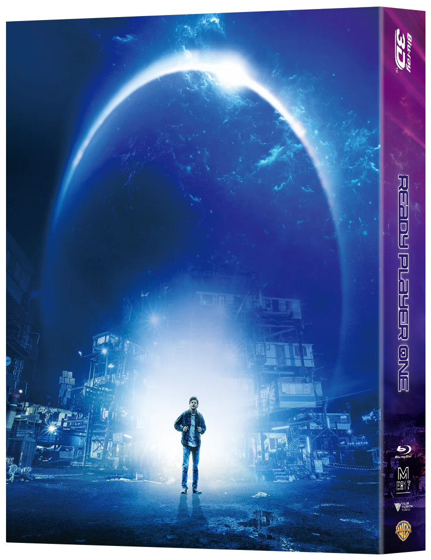 Ready Player One 3D & 4K 1-Click SteelBook (ME#17)(Hong Kong)