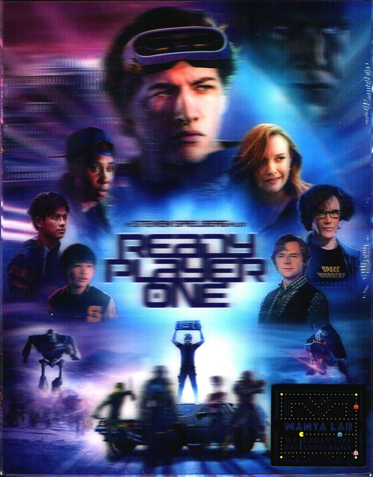 Ready Player One 3D Double Lenticular SteelBook (ME#17)(Hong Kong)