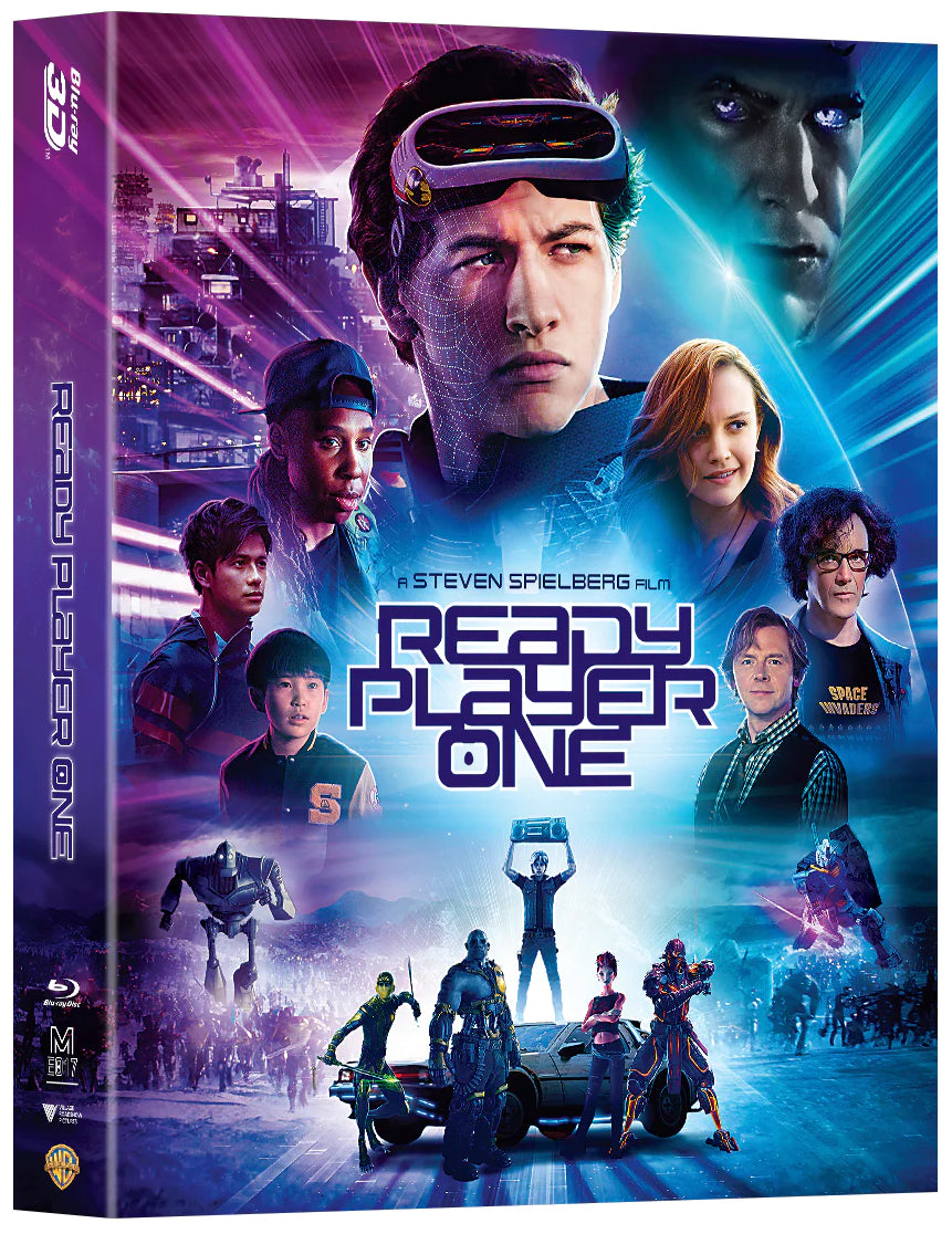 Ready Player One 3D & 4K 1-Click SteelBook (ME#17)(Hong Kong)