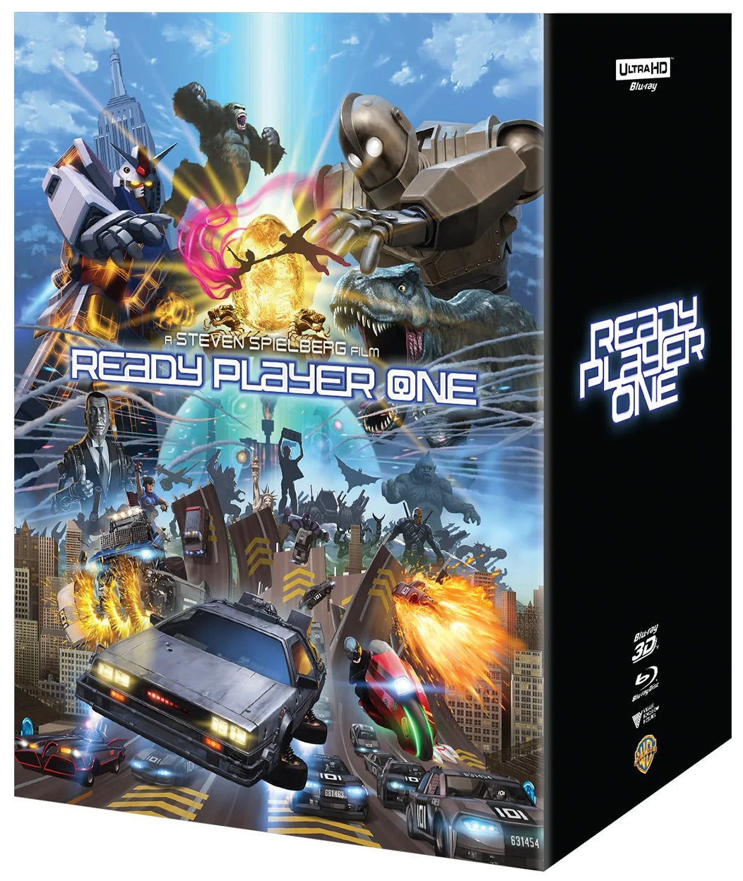 Ready Player One 3D & 4K 1-Click SteelBook (ME#17)(Hong Kong)