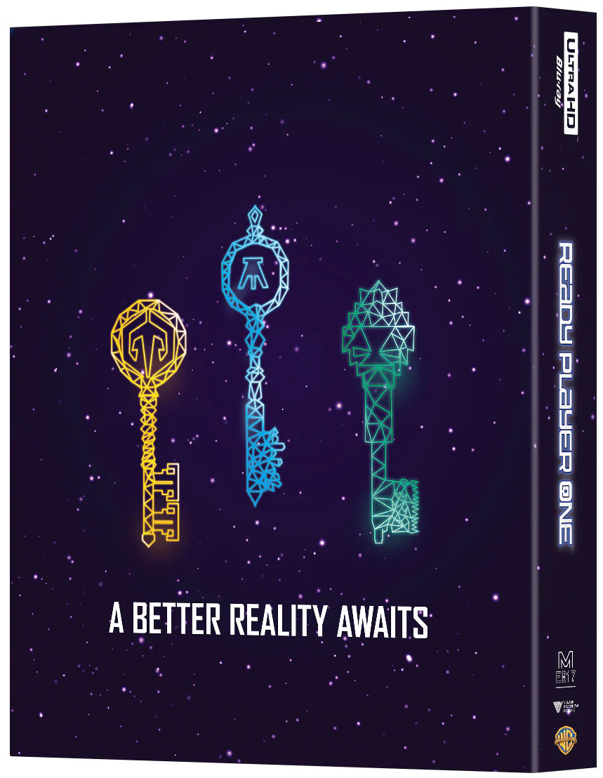 Ready Player One 3D & 4K 1-Click SteelBook (ME#17)(Hong Kong)