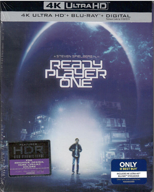 Ready Player One 4K SteelBook (Exclusive)