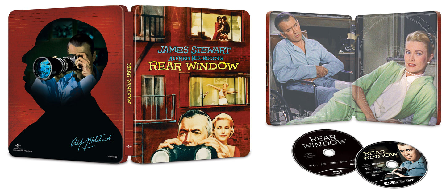 Rear Window 4K SteelBook (Exclusive)