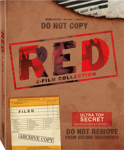 Red 2-Film 4K Colleciton SteelBook (2010-2013)(Exclusive)