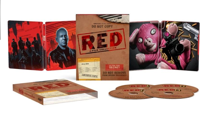 Red 2-Film 4K Colleciton SteelBook (2010-2013)(Exclusive)