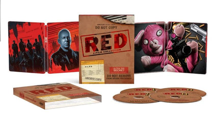 Red 2-Film 4K Colleciton SteelBook (2010-2013)(Exclusive)