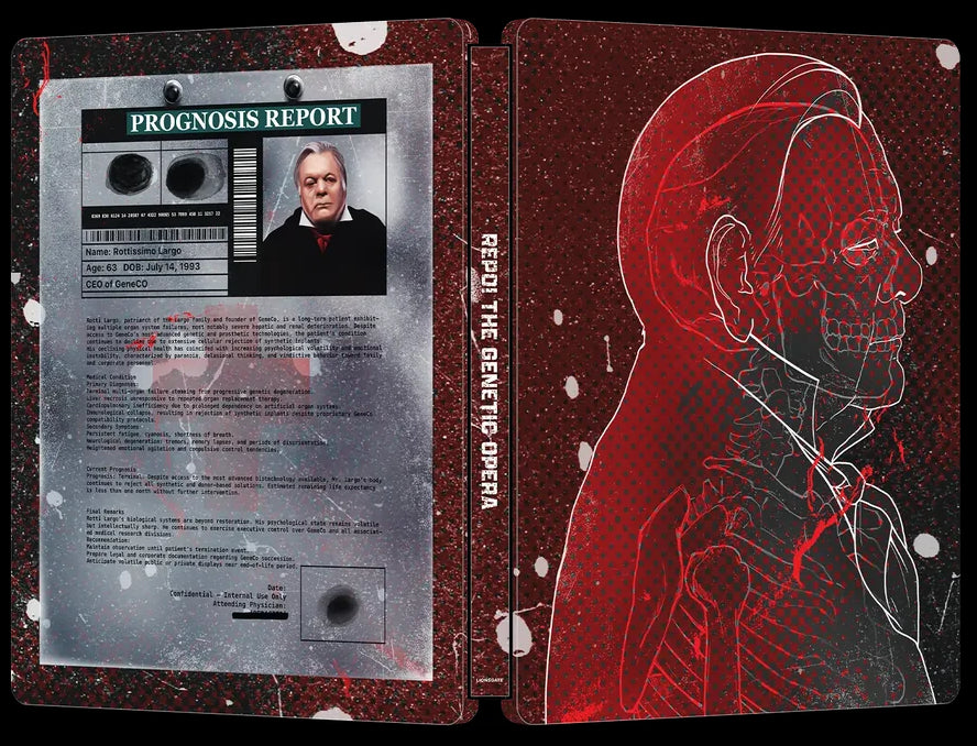 [Pre-Order] Repo! The Genetic Opera 4K SteelBook (Exclusive)