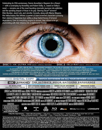 Requiem For a Dream 4K Lenticular Gift Box: Director's Cut - 25th Anniversary Edition (Exclusive)
