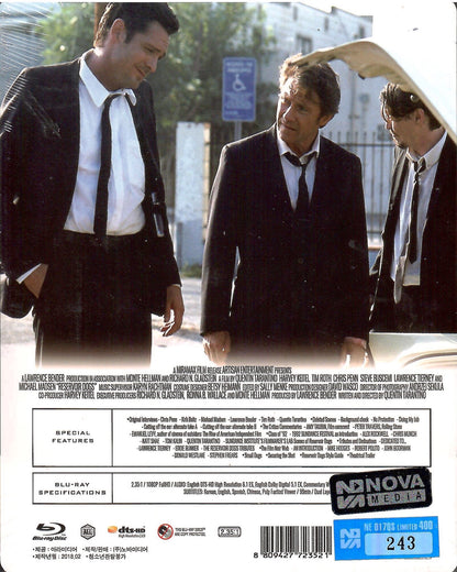 Reservoir Dogs 1/4 Slip SteelBook (NE#17)(Korea)