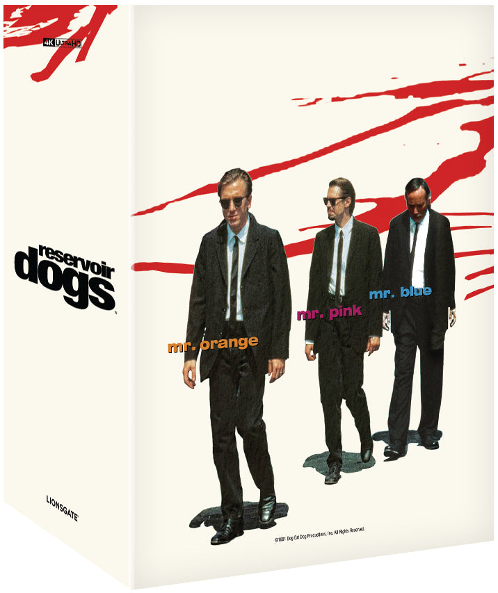 Reservoir Dogs 4K 1-Click SteelBook (ME#61)(Hong Kong)(EMPTY)(Slip Box)