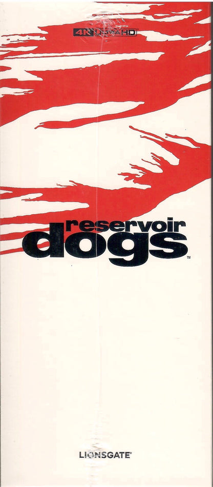 Reservoir Dogs 4K 1-Click SteelBook (ME#61)(Hong Kong)(EMPTY)(Slip Box)