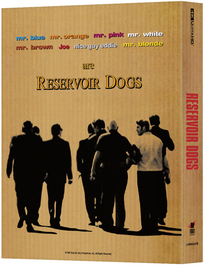 Reservoir Dogs 4K Full Slip SteelBook (ME#61)(Hong Kong)