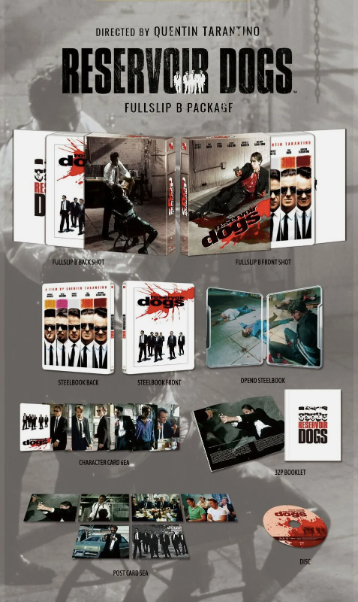 Reservoir Dogs Full Slip B SteelBook (NE#17)(Korea)