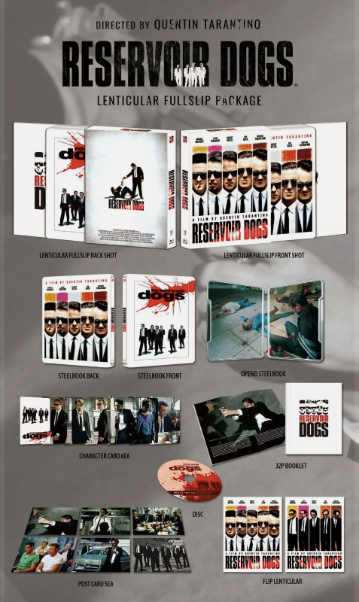 Reservoir Dogs Lenticular SteelBook (NE#17)(Korea)