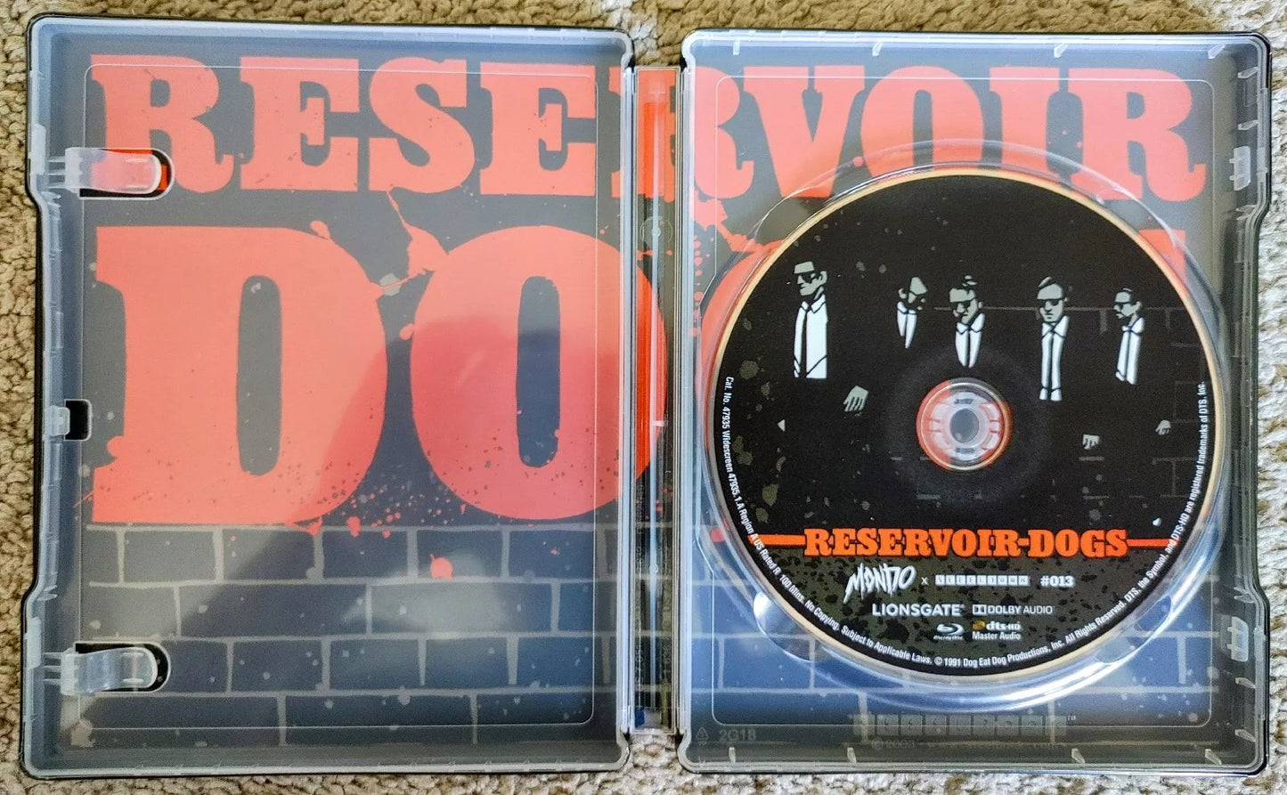 Reservoir Dogs SteelBook (Mondo Art #13)(Exclusive)