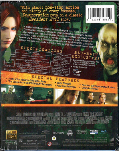 Resident Evil: Degeneration SteelBook (Exclusive)