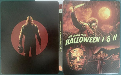Rob Zombie Halloween 1 & 2 Double Feature SteelBook - (2007) / Halloween II (2009)(Exclusive)