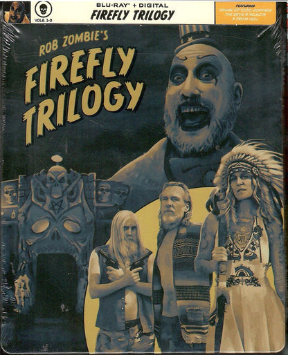 Rob Zombie's Firefly Trilogy SteelBook - House of 1000 Corpses / The Devil's Rejects / 3 From Hell (Exclusive)