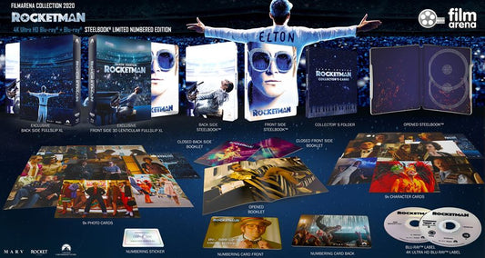 Rocketman 4K XL Lenticular SteelBook (2019)(FAC#129)(Czech)