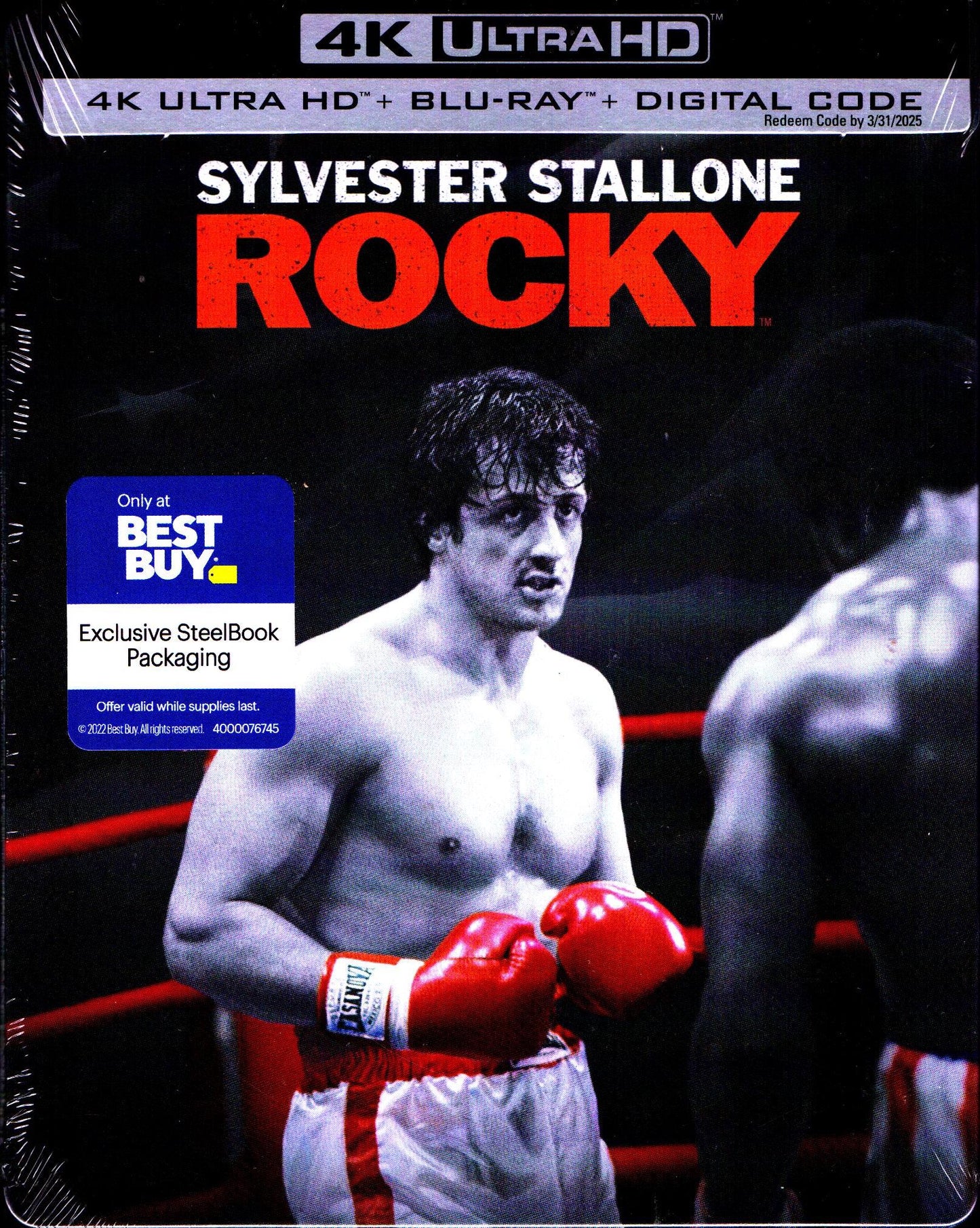 Rocky 4K SteelBook (1976)(Exclusive)