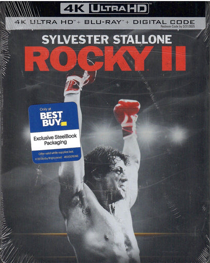 Rocky II 4K SteelBook (1979)(Exclusive)