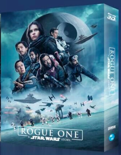 Rogue One: A Star Wars Story 3D Double Lenticular SteelBook (Blufans#41)(China)