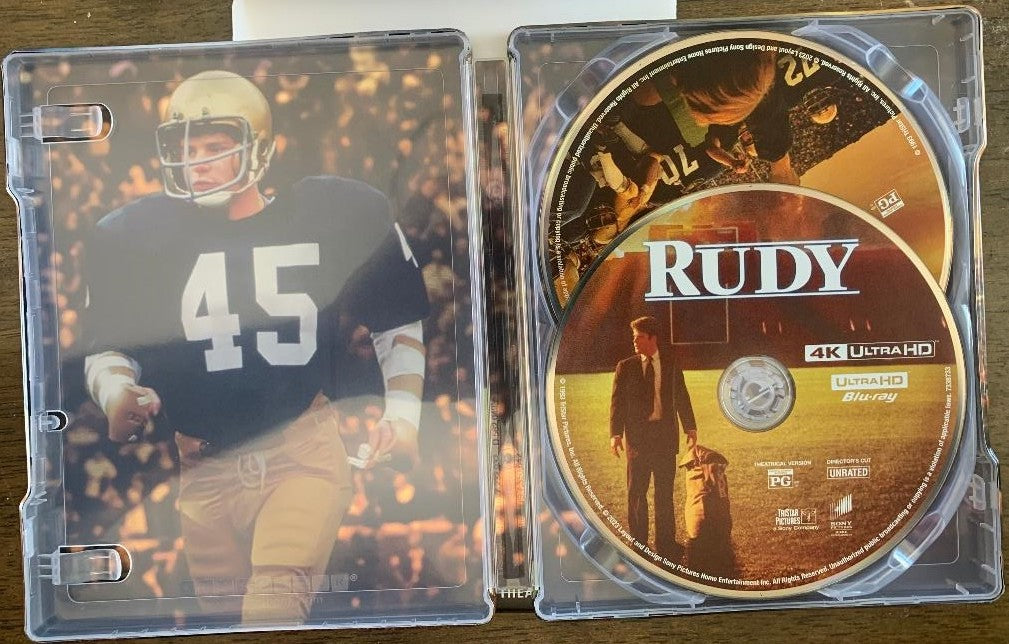 Rudy 4K SteelBook (1993)