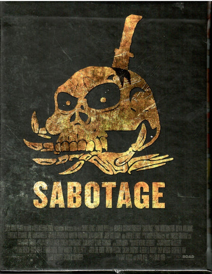 Sabotage 1-Click SteelBook (2014)(FAC#34)(Czech)