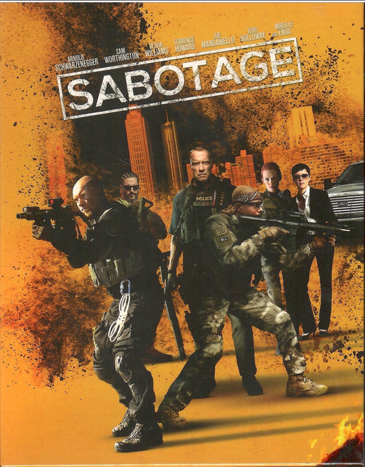 Sabotage Full Slip SteelBook + Lenticular Magnet (2014)(FAC#34)(Czech)