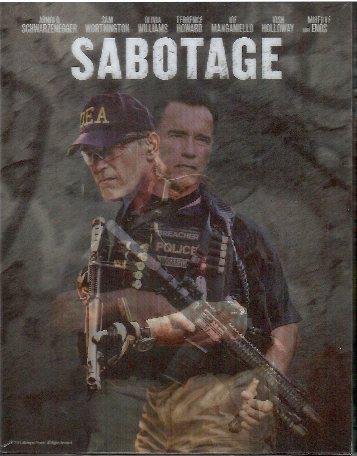 Sabotage 1-Click SteelBook (2014)(FAC#34)(Czech)