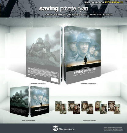 [Pre-Order] Saving Private Ryan 4K 1-Click SteelBook (WCE#32)(Korea)