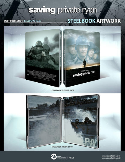 [Pre-Order] Saving Private Ryan 4K 1-Click SteelBook (WCE#32)(Korea)