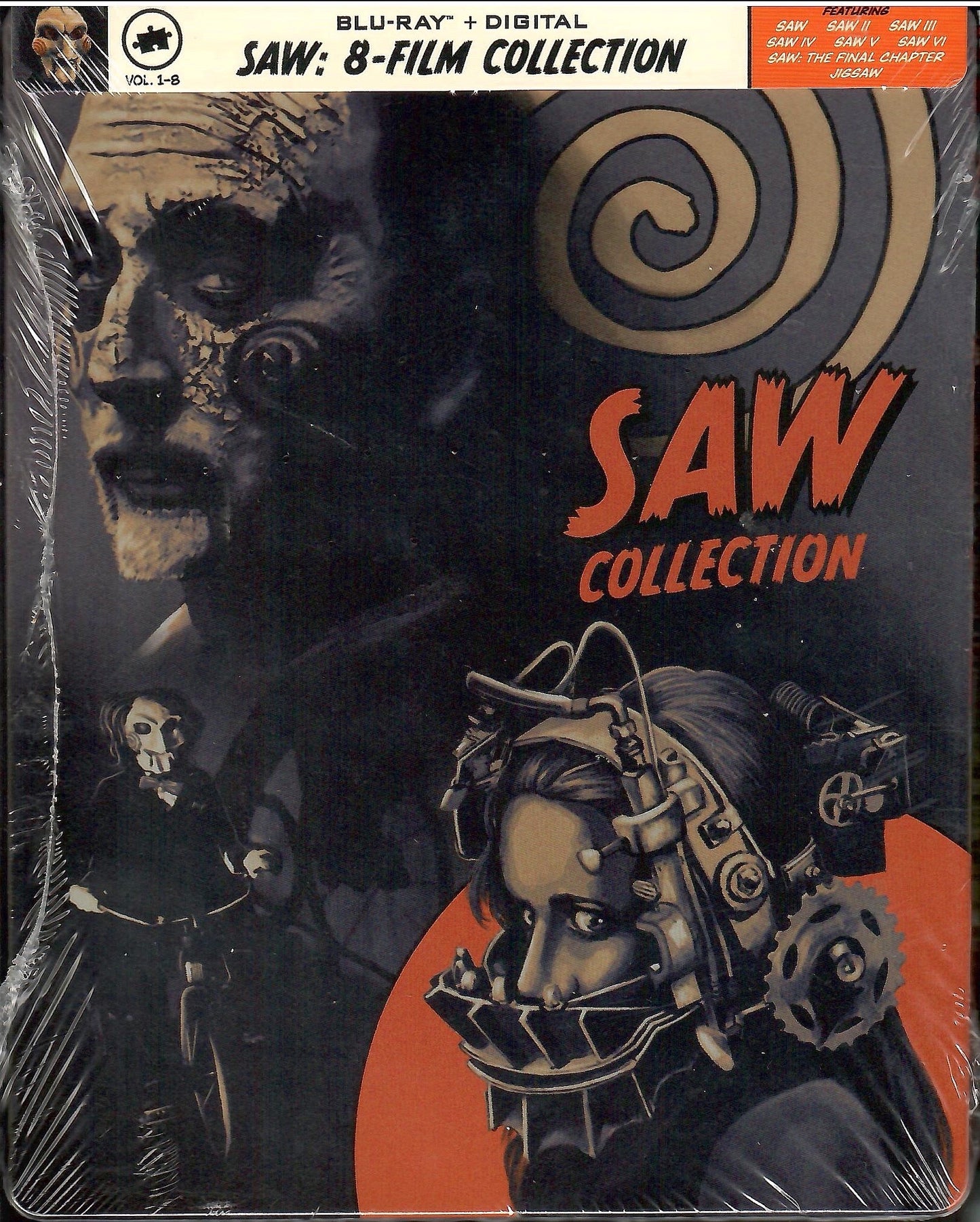 Saw 1-8 Collection SteelBook (2004-2017)(Exclusive)