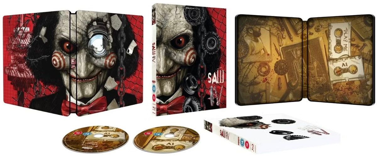 [Pre-Order] Saw IV 4K SteelBook (2007)(UK)
