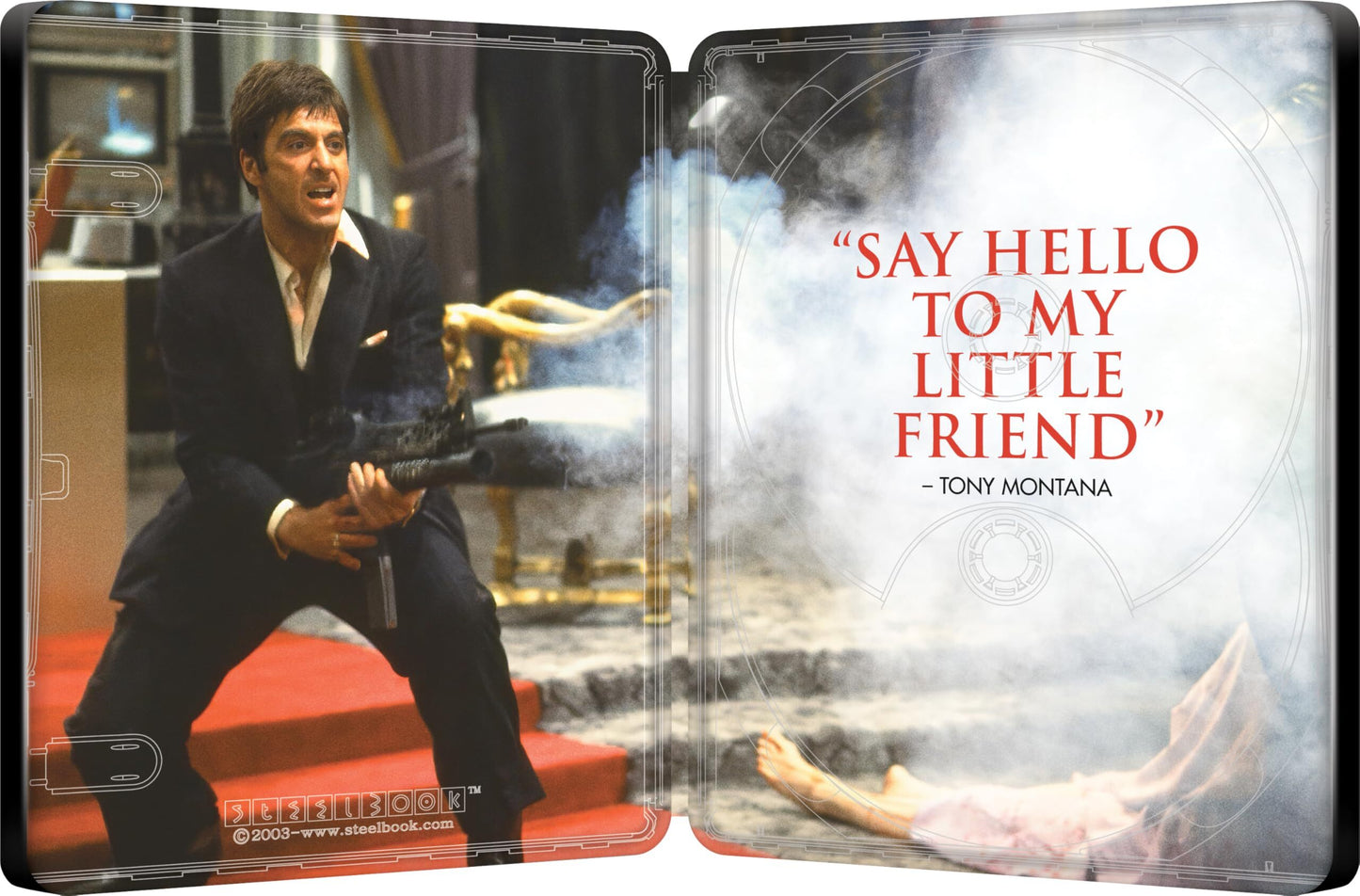 Scarface 4K SteelBook (Re-re-release)(UK)